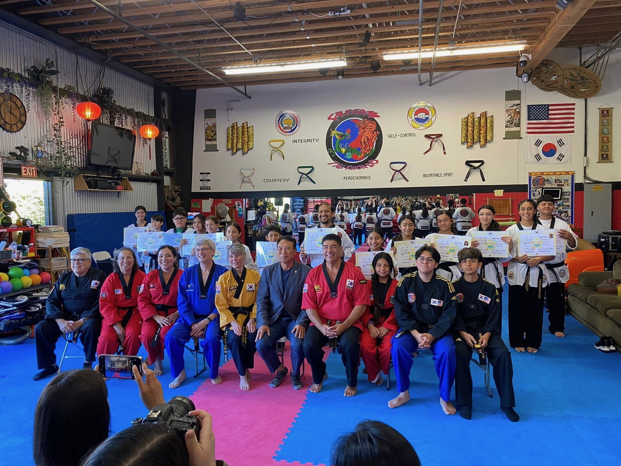 Group class photo